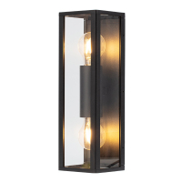 Outdoor wall lamp E27 | Seattle Up & Down | IP44 | black LDR08850