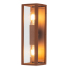 Outdoor wall lamp E27 | Seattle Up & Down | IP44 | rust-coloured LDR08851 - 1
