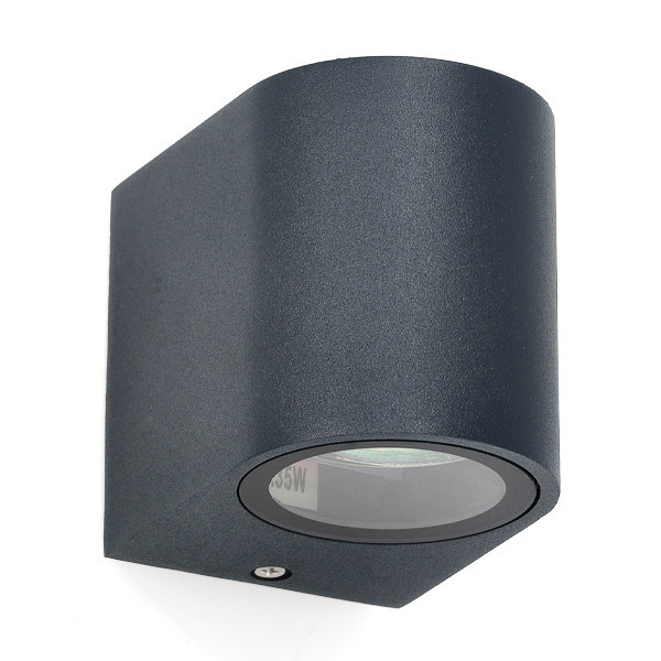 Outdoor wall lamp GU10 | Sacramento | IP44 | anthracite LDR08836 - 1