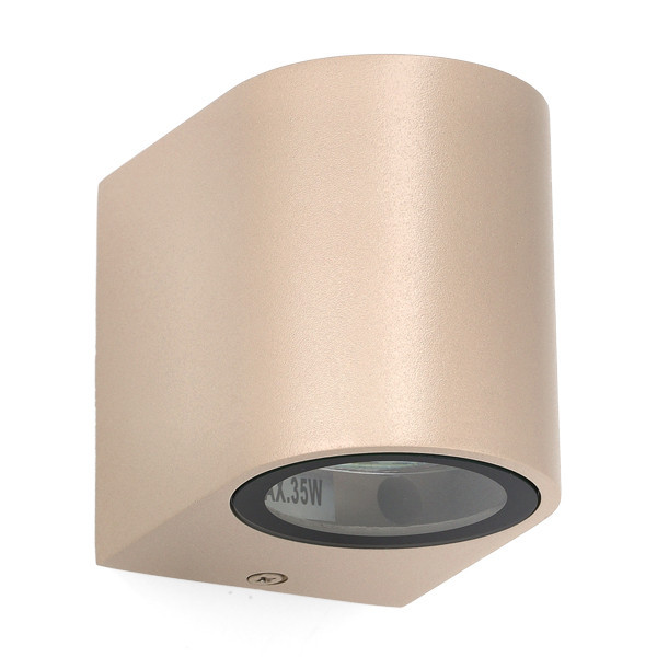 Outdoor wall lamp GU10 | Sacramento | IP44 | sand-coloured LDR08838 - 1