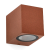 Outdoor wall lamp GU10 | San Diego | IP44 | rust-coloured LDR08840 - 1