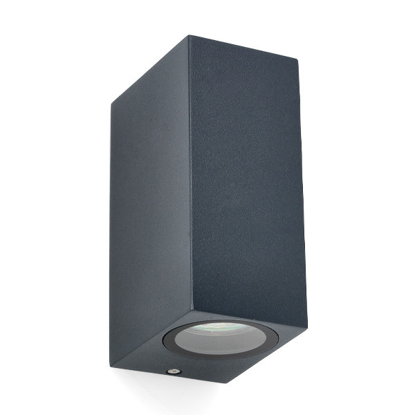 Outdoor wall lamp GU10 | San Francisco Up & Down | IP44 | anthracite LDR08842 - 1