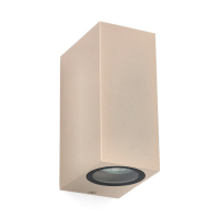 Outdoor wall lamp GU10 | San Francisco Up & Down | IP44 | sand-coloured LDR08844