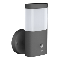 Outdoor wall lamp with 4-in-1 sensor | Turin | 3000K | dark grey LDR08736