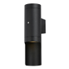 Outdoor wall lamp with twilight sensor GU10 | New Orleans | IP44 | black LDR08860 - 1