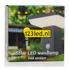 123led Primrose Hill solar wall lamp with sensor LDR08545 - 5