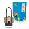 Rechargeable dimmable table lamp 24cm | Marrakesh | 1800-3000-5000K | IP20 | black LDR08869 - 1