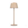 Rechargeable dimmable table lamp 30cm | Atlanta | 2700-3000-4000K | IP54 | sand-coloured LDR08853 - 1
