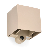 Rechargeable wall lamp with sensor | Amarillo Up & Down | IP54 | sand-coloured LDR08854
