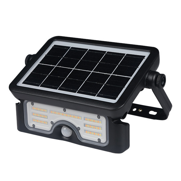 Solar floodlight with motion sensor | Fukuoka | 3000-4000-6000K | IP65 | black LDR08855 - 1