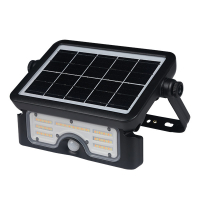 Solar floodlight with motion sensor | Fukuoka | 3000-4000-6000K | IP65 | black LDR08855