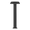 Solar garden light with motion & twilight sensor | Palermo | 1800-2700-3000K | IP44 | black LDR08735 - 1