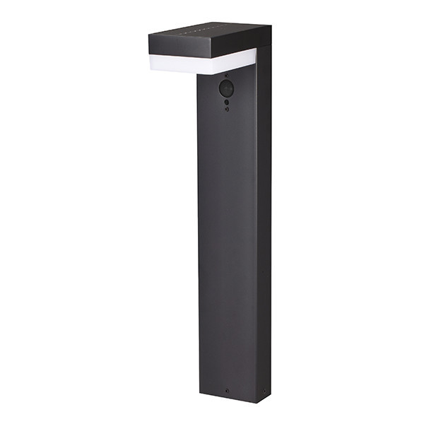 Solar garden light with sensor 50cm | Bologna | 3000K | IP44 | black LDR08733 - 1
