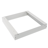 Surface mounted frame for LED panel including screws, 30cm x 30cm LDR03282