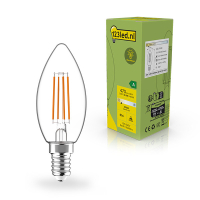 123led Ultra Efficient E14 LED filament candle bulb 2.2W (40W) | 2700K LDR02392
