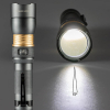 123led aluminum rechargeable flashlight | 5000K LDR06746 - 5