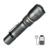 123led aluminum rechargeable flashlight | 5000K LDR06746 - 1