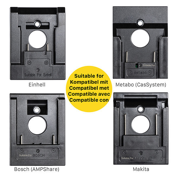 123led battery-powered construction lamp (20W) | 5000K LDR06716 - 7