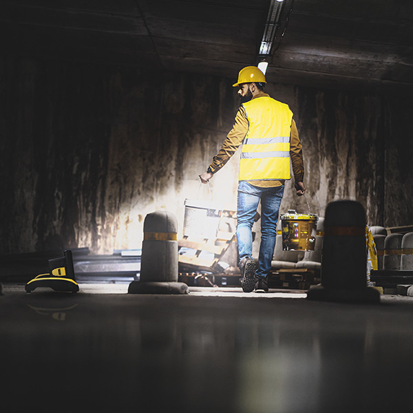 123led battery-powered construction lamp (20) | 5000K LDR06600 - 4