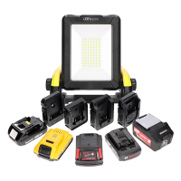 123led battery-powered construction lamp (20) | 5000K LDR06600