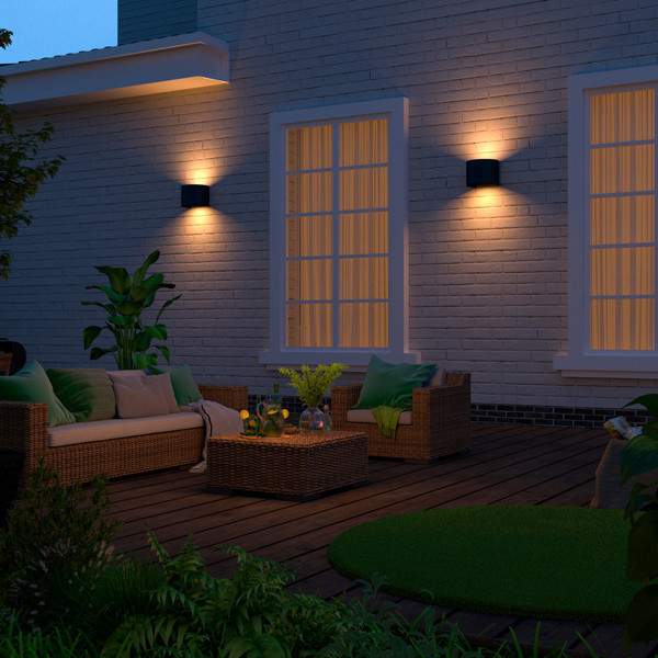 123led black Alvin wall lamp | 2700K LDR08548 - 3