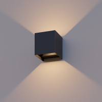123led black Amarillo wall lamp | 1800-2700K LDR08547