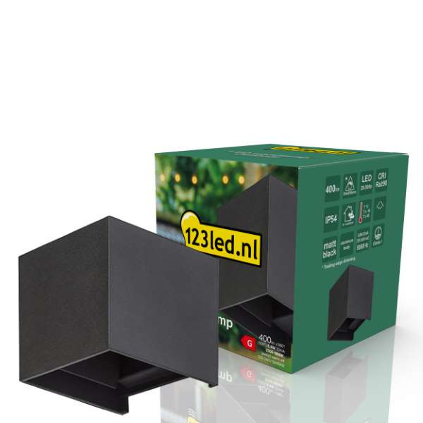 123led black Amarillo wall lamp | 1800-2700K LDR08547 - 2