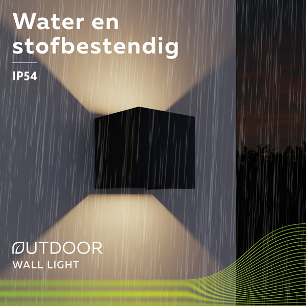 123led black Amarillo wall lamp | 1800-2700K LDR08547 - 4