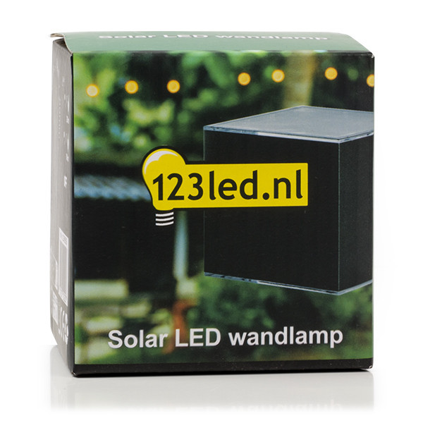 123led black Avon up & down solar wall lamp LDR08535 - 6