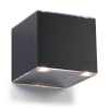 123led black Avon up & down solar wall lamp LDR08535 - 2