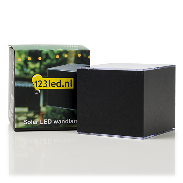 123led black Avon up & down solar wall lamp LDR08535 - 3
