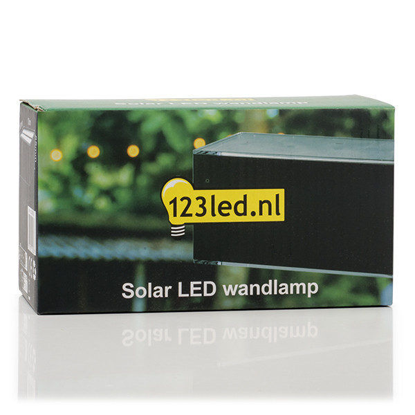 123led black Chelsea up & down solar wall lamp LDR08538 - 6