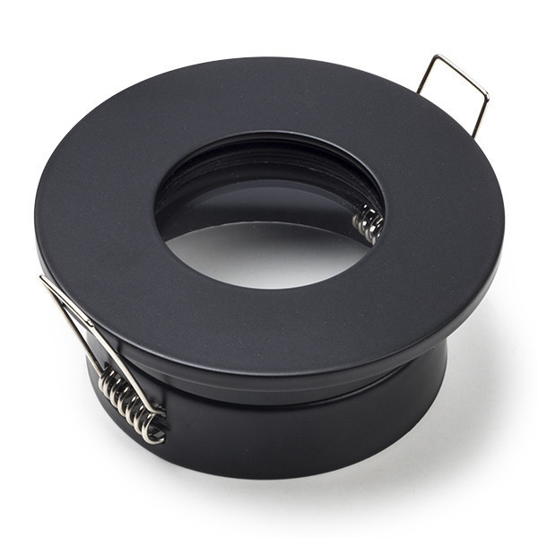 123led black GU10 spotlight fixture LDR08015 - 1