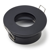 123led black GU10 spotlight fixture LDR08015