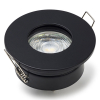 123led black GU10 spotlight fixture LDR08015 - 2