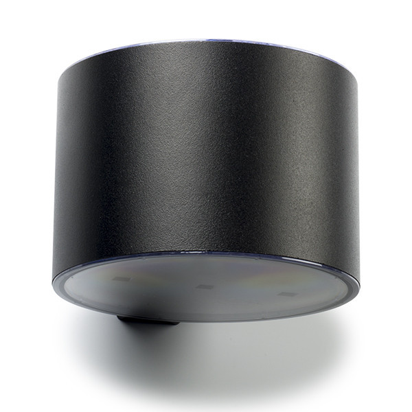 123led black Gloucester solar wall lamp LDR08536 - 4