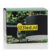 123led black Gloucester solar wall lamp LDR08536 - 6