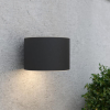 123led black Gloucester solar wall lamp LDR08536 - 1