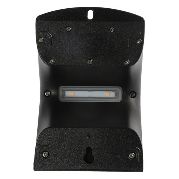 123led black Osaka solar wall lamp with sensor LDR08574 - 4