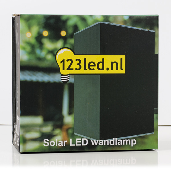 123led black Oxford up & down solar wall lamp with sensor LDR08533 - 6