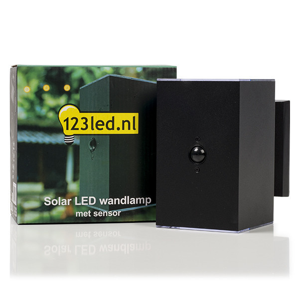 123led black Oxford up & down solar wall lamp with sensor LDR08533 - 3