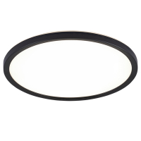 123led black ceiling lamp, Ø 42cm (24W) | 3000-4000-6000K LDR02159