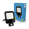 123led black floodlight with sensor 50W | 6500K | 6000 lumens | IP65 LDR02209 - 1