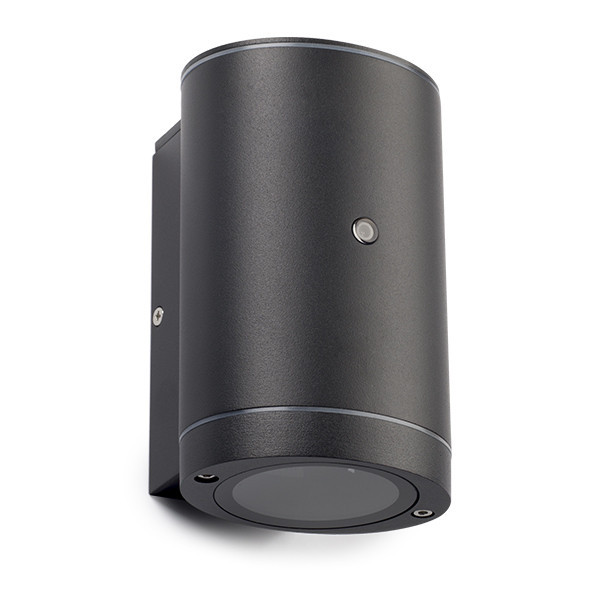 123led black oval Kingston wall lamp with sensor | Suitable for 1 x GU10 LDR08523 - 3