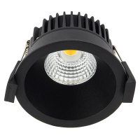 123led black recessed deep dimmable spotlight,  Ø 68mm | 2700K | IP44 LDR02144