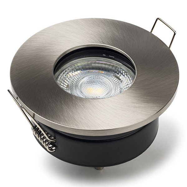 123led nickel recessed GU10 spotlight fixture, Ø 68mm | IP65 LDR08016 - 2