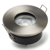 123led nickel recessed GU10 spotlight fixture, Ø 68mm | IP65 LDR08016 - 2