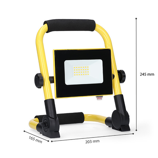123led rechargeable construction lamp (10W) | 4000K LDR06713 - 6
