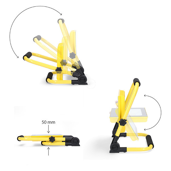 123led rechargeable construction lamp (20W) | 4000K LDR06714 - 3