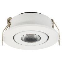 123led white mini recessed dimmable spotlight, Ø 42mm | 2700K |  IP44 LDR02150
